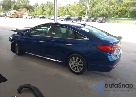 2017 Hyundai Sonata Sport from USA, damaged, VIN 5NPE34AFXHH573381